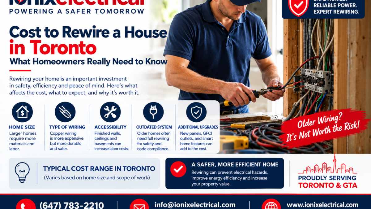 COST TO REWIRE A HOUSE IN TORONTO — WHAT HOMEOWNERS REALLY NEED TO KNOW COST TO REWIRE A HOUSE IN TORONTO — WHAT HOMEOWNERS REALLY NEED TO KNOW